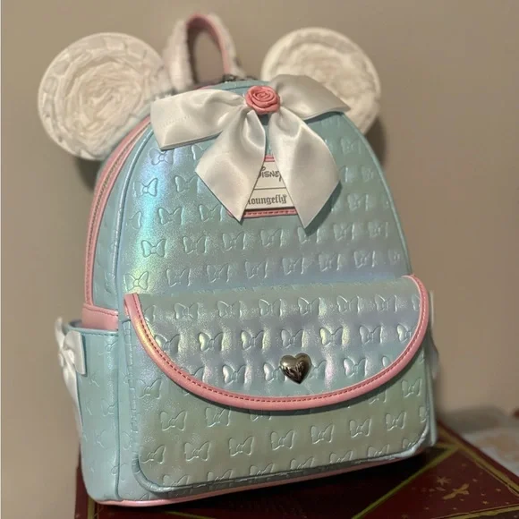 Loungefly | Bags | Loungefly Disney Minnie Mouse Ruffle Ears 